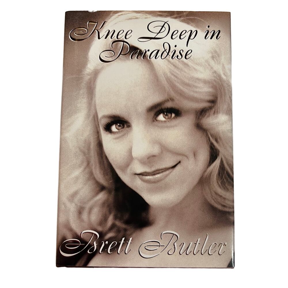 Hardback Knee Deep in Paradise-by Brett Butler